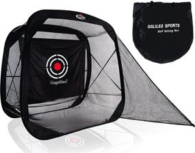 img 4 attached to Enhance Your Golf Skills with the Gagalileo Pop Up 🏌️ Golf Net – Quick Setup, Self-Opening Practice Net for Backyard Drives!