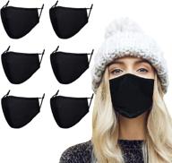 🔒 leshang adjustable ear loops face mask – reusable and washable logo