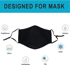 img 3 attached to 🔒 LESHANG Adjustable Ear Loops Face Mask – Reusable and Washable