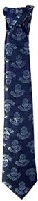 img 4 attached to 🕊️ Navy Blue First Communion Tie for Boys, IHS Chalice Design, 13.5 Inches - Enhanced SEO