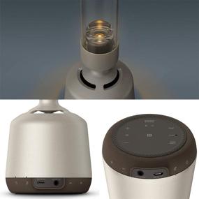 img 3 attached to 🔊 Усовершенствованный Sony LSPX-S2 Sound Bluetooth Speaker со стеклянным корпусом 360° направленный динамик (международная версия)