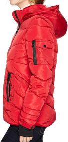 img 2 attached to Madden Girl Womens Puffer Jacket Women's Clothing in Coats, Jackets & Vests