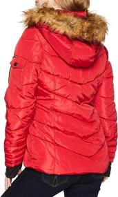 img 3 attached to Madden Girl Womens Puffer Jacket Women's Clothing in Coats, Jackets & Vests