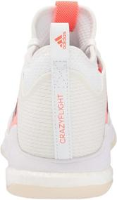 img 2 attached to Adidas Womens Crazyflight White Black Women's Shoes for Athletic