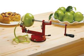 img 3 attached to 🍏 Apple Master - Apple, Potato, Parer, Slicer &amp; Corer with Vacuum Base by Norpro