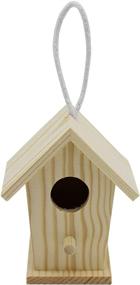 img 3 attached to Creative Hobbies 12-Pack of DIY Wooden Bird Houses: Unleash Your Creativity for Crafts, Weddings, Bible Camp and More!