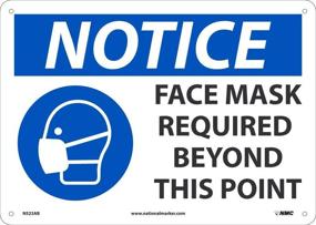 img 3 attached to Уведомление NMC N523AB Знак «Требуется маска для лица»