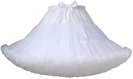 👗 jieruize women's cosplay petticoat underskirt tutu skirt crinoline underwear logo