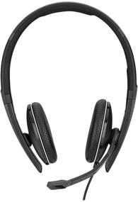 img 3 attached to 🎧 Sennheiser SC 165 USB-C (508356) - Double-Sided (Binaural) Business Headset, HD Stereo Sound, Noise-Cancelling Mic, USB-C Connector (Black)