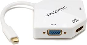 img 2 attached to YIWENTEC USB-C Multiport Adapter - HDMI DVI VGA 4K Converter