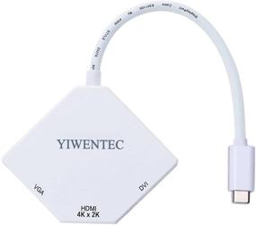 img 4 attached to YIWENTEC USB-C Multiport Adapter - HDMI DVI VGA 4K Converter