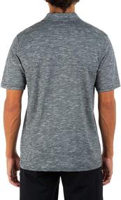 img 3 attached to Hurley Mens Stiller Black Large Men's Clothing and Shirts