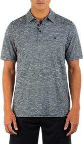 img 4 attached to Hurley Mens Stiller Black Large Men's Clothing and Shirts