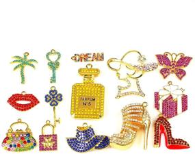 img 3 attached to Rhinestone EllyBling Fashion Accessories Multi Color