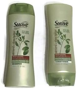 img 1 attached to Revitalizing Haircare Duo: Suave Professionals Almond and 💆 Shea Butter Shampoo and Conditioner Set - 12.6 Oz Ea.