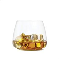 12 pack of tossware pop 12oz rocks: 🥂 premium quality, recyclable, unbreakable & crystal clear plastic cocktail glasses logo