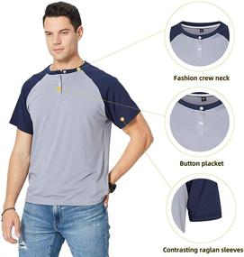 img 2 attached to Stylish and High-Performance LBL Leading Better Life Workout Men's Shirts