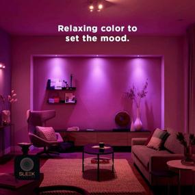 img 2 attached to Sleeklighting Purple Light Bulb Volt: Illuminate with Unparalleled Elegance