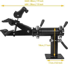 img 3 attached to 🚲 Venzo Bike Bench Mount Repair Stand - Essential Bicycle Work Stand for Effective Maintenance