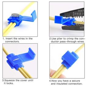 img 1 attached to 🔌 Effortless Wiring: AIRIC Solderless Connectors for Easy Electrical Connections