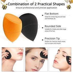 img 2 attached to BEAKEY Latex Free Flawless Foundation Application