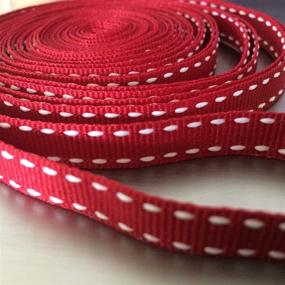 img 2 attached to 5Yards Saddle Stitch Ribbon Grosgrain