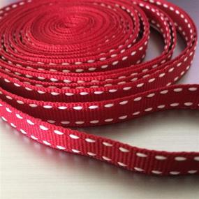 img 1 attached to 5Yards Saddle Stitch Ribbon Grosgrain