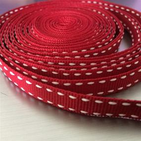 img 3 attached to 5Yards Saddle Stitch Ribbon Grosgrain