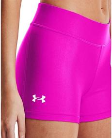 img 3 attached to 🩳 Enhanced Performance Mid Rise Shorty by Under Armour for Women