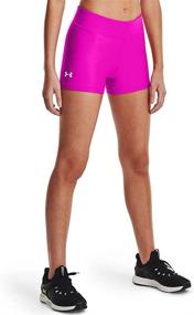 img 4 attached to 🩳 Enhanced Performance Mid Rise Shorty by Under Armour for Women