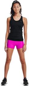 img 1 attached to 🩳 Enhanced Performance Mid Rise Shorty by Under Armour for Women