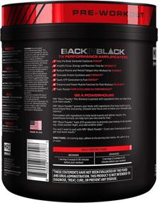 img 3 attached to MRI Black Powder Pre Workout Explosive Sports Nutrition