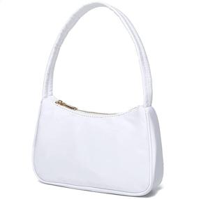 img 4 attached to Shoulder Elegant Feminine Handbags Closure Women's Handbags & Wallets in Shoulder Bags