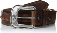 ariat mens skin line aged men's accessories logo