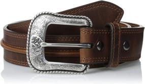 img 1 attached to Ariat Mens Skin Line Aged Men's Accessories