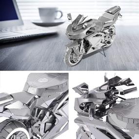 img 2 attached to 🧩 Adults Birthday Puzzle: Piececool Motorcycle