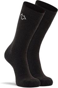 img 4 attached to 🧦 Medium Weight Men's Hiking Sock: Fox River Merino Wool Crew Socks with Wick Dry Moisture Wicking Fabric for Tramper Adventures