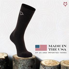 img 3 attached to 🧦 Medium Weight Men's Hiking Sock: Fox River Merino Wool Crew Socks with Wick Dry Moisture Wicking Fabric for Tramper Adventures