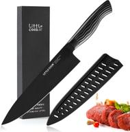 little cook kitchen chopping ergonomic logo