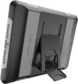 img 4 attached to 📱 Black/Grey Pelican Voyager iPad Case - iPad 9.7" (2017/2018) and iPad Air 2