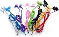 🎧 seattletech wholesale pack of 10 new 3.5mm colors simple in-ear earphones headphones ear-buds - mixed colors at affordable prices logo