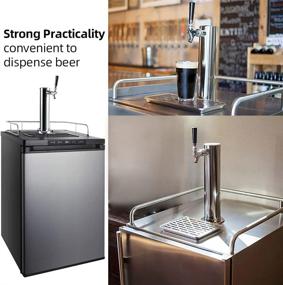 img 1 attached to 🍺 LUCKEG Single Tap Stainless Steel Beer Tower - 3 inch Draft Beer Tap with Single Faucet for Home Brewing [Product Review & Guide]