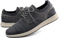 👞 stylish starmerx wingtip oxford sneakers for men's casual shoes logo