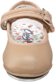 img 3 attached to Capezio Girls 3800 Mary Jane Tap Shoe in Caramel - Size 11.5 M Toddlers