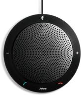 jabra speak 410 corded speakerphone: portable usb speaker with excellent sound quality for easy softphone meetings anywhere logo