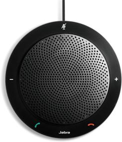 img 4 attached to Jabra Speak 410 Corded Speakerphone: Portable USB Speaker with Excellent Sound Quality for Easy Softphone Meetings Anywhere