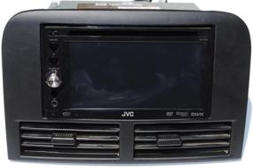 img 1 attached to Enhance Your Jeep Grand Cherokee WJ 2002-2004 with this Double Din Aftermarket Stereo Navigation Bezel Radio Install Kit