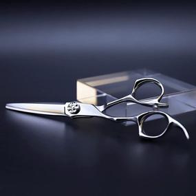 img 3 attached to AOLANDUO Scissors Scissors Razor Ergonomic Beauticians