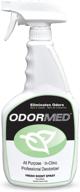 🌬️ powerful odor eliminator: odorcide thornell omed-22 odormed- all purpose deodorizer spray, 22oz. logo