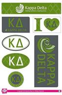 kappa delta sticker sheet lifestyle logo